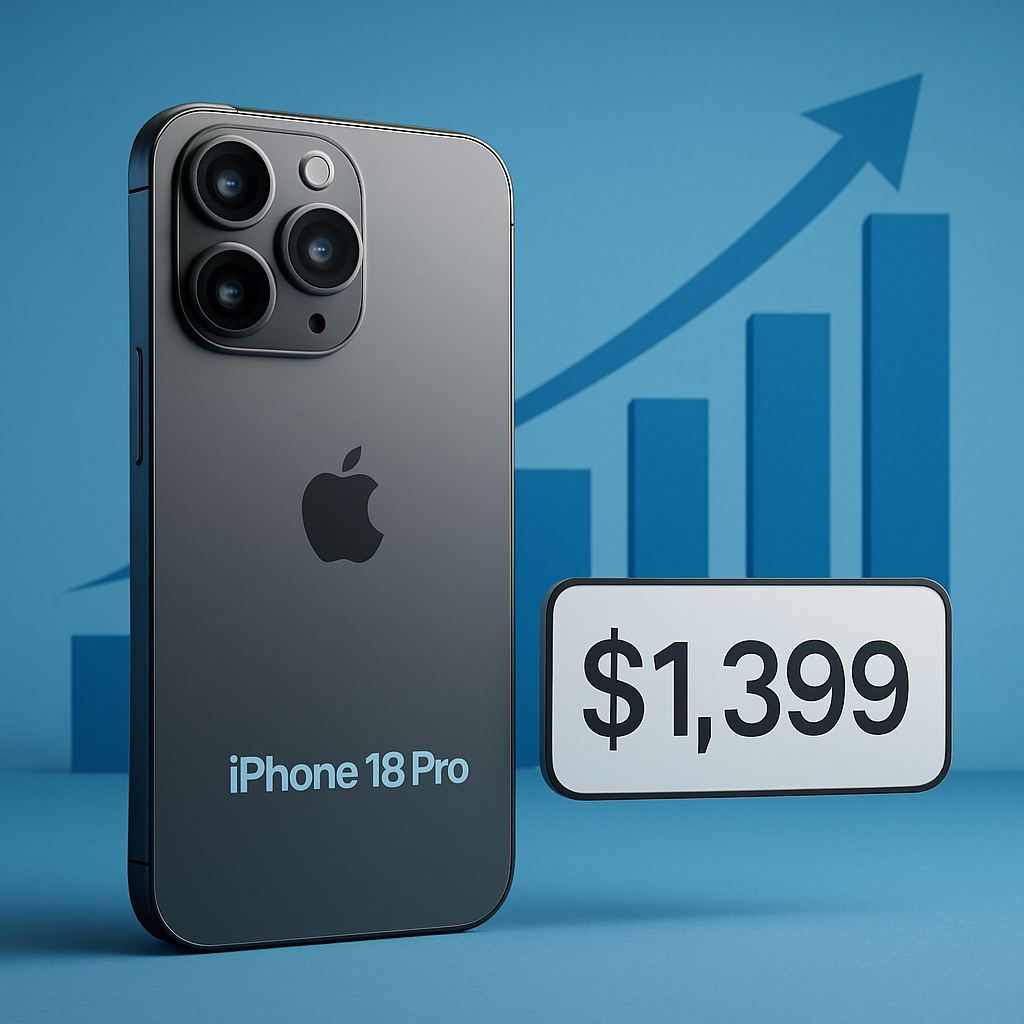 iPhone 18 Pro Prices May Surge by Up to $300