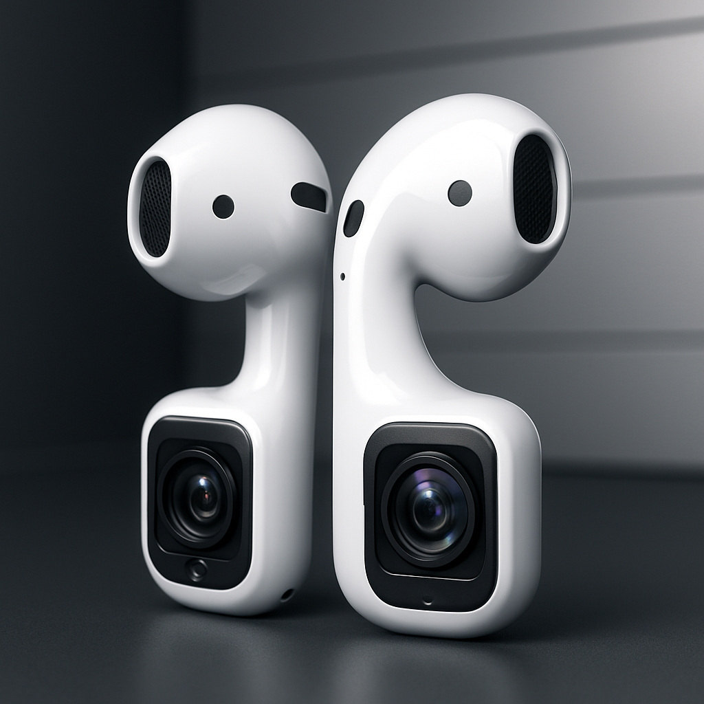 Leaked Video Reveals AirPods with Integrated Cameras