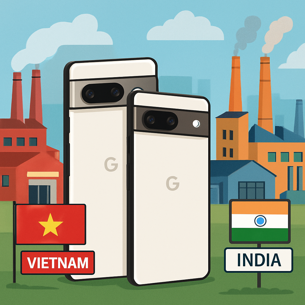 Google to Shift Pixel Production Out of China by 2027