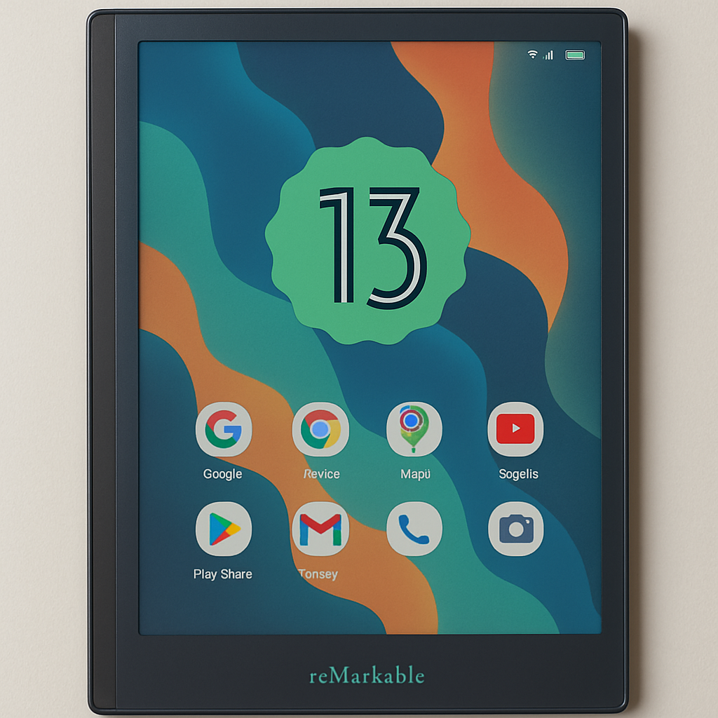 reMarkable Paper Pro Hacked to Run Android 13
