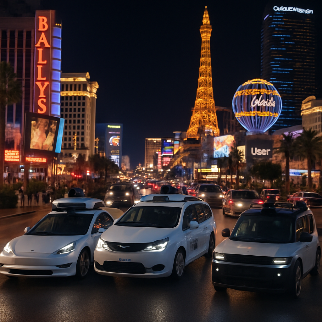 Nevada Approves 8,000 Robotaxis for Tesla, Uber & Waymo in Las Vegas