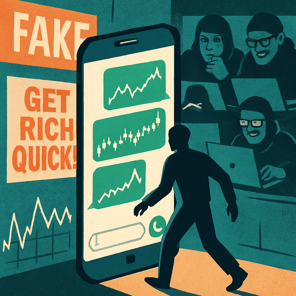 Scammers Deploy WhatsApp Groups to Manipulate Real Stock Trades