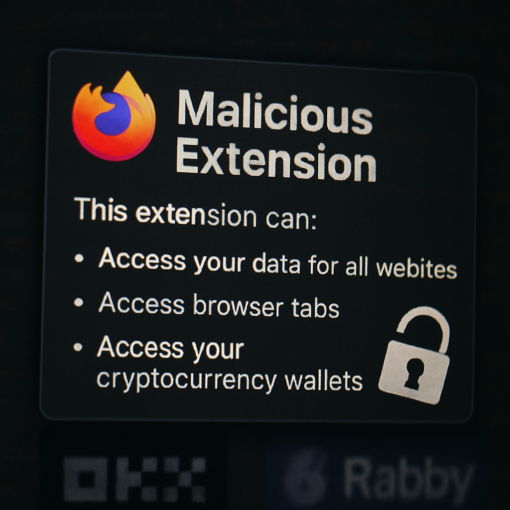 40 Firefox Extensions Found Stealing Web3 Wallets