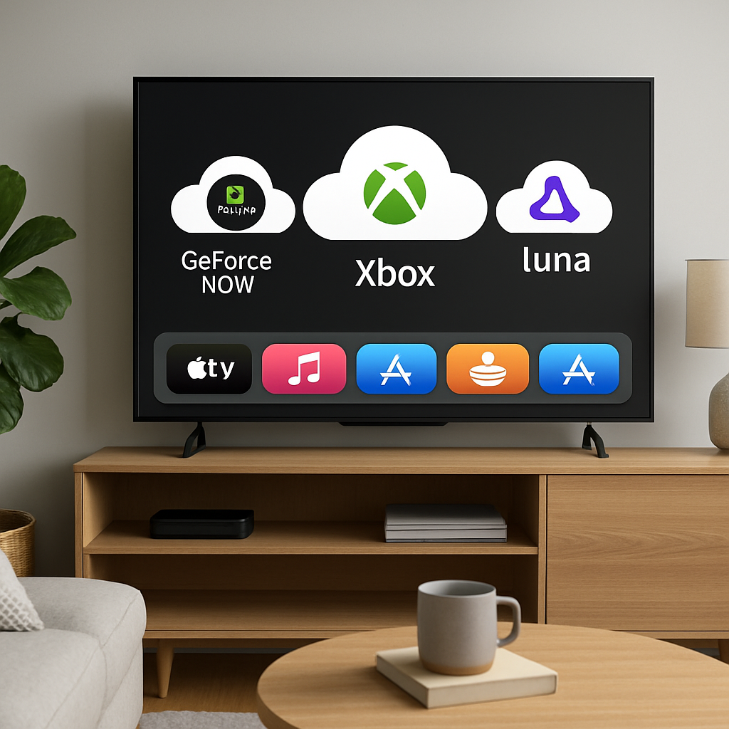 CloudGear Unites Major Cloud Gaming Platforms in One tvOS App