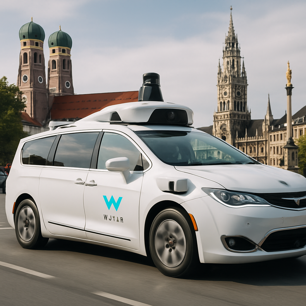 Waymo’s Robotaxis Set to Roll in Munich by Late 2027