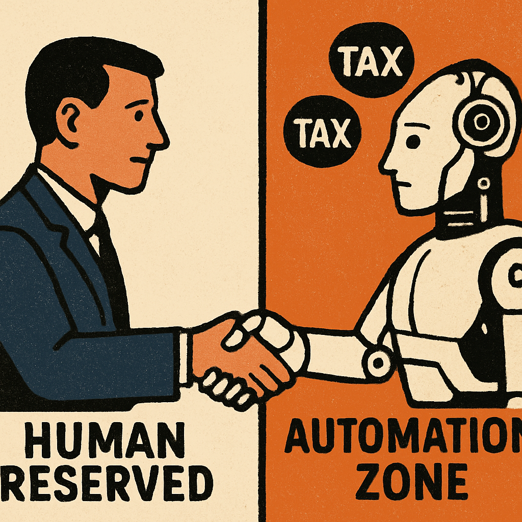 Bill Gates Proposes Robot Tax & ‘Human Reserved’ Jobs to Curb AI Disruption