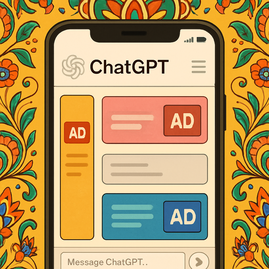 OpenAI Rolls Out Ads on Free & Go ChatGPT Tiers in India