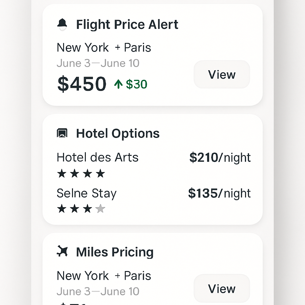 Google AI Mode’s New Travel Tools: Flight Tracking, Miles, Hotels