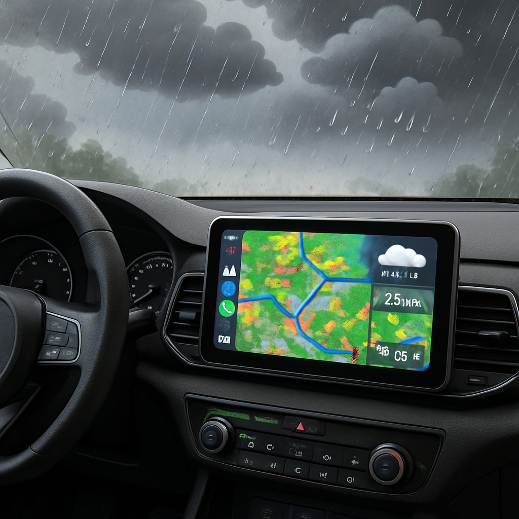 The Weather Channel’s Storm Radar Comes to Apple CarPlay