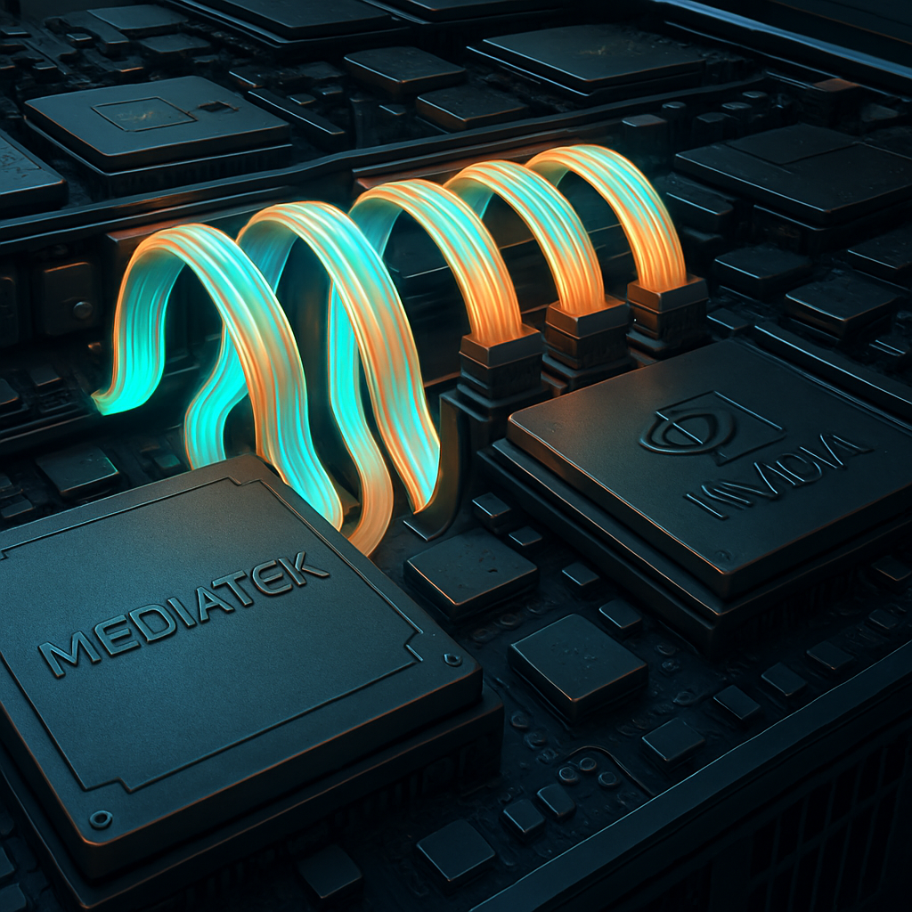 Inside Nvidia’s $3.5B Bet on MediaTek — How It Rethinks AI Chips
