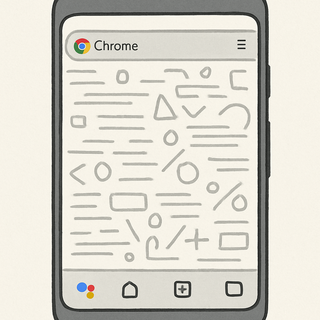 Chrome’s New Android Navigation Bar Packs Too Much UI