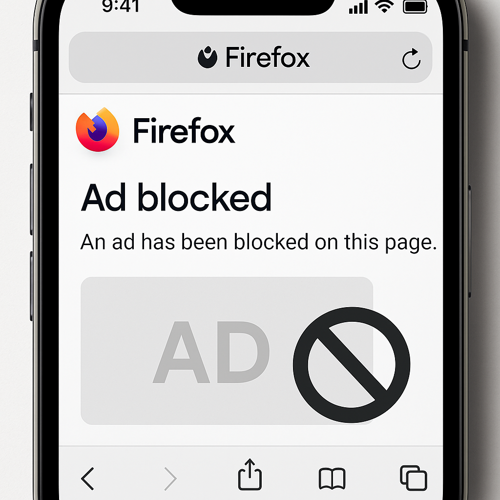 Firefox for iOS Adds Native Ad Blocker