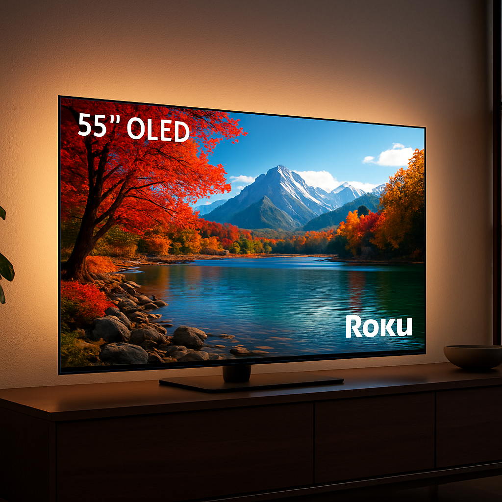 Roku Debuts First OLED TVs — 55- and 65-inch Models from $999