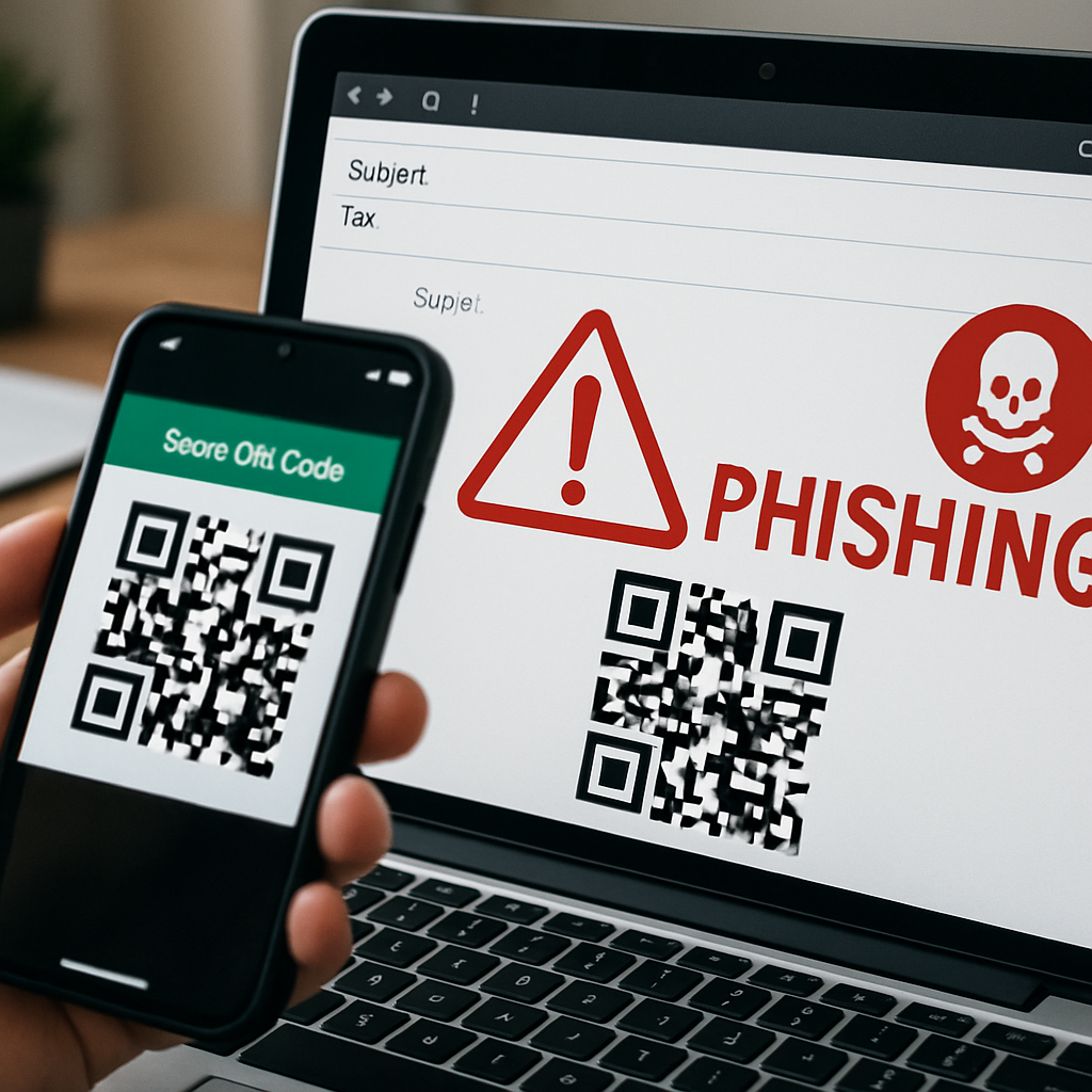 “Quishing”: Attackers Use QR Codes in Emails to Swipe Credentials