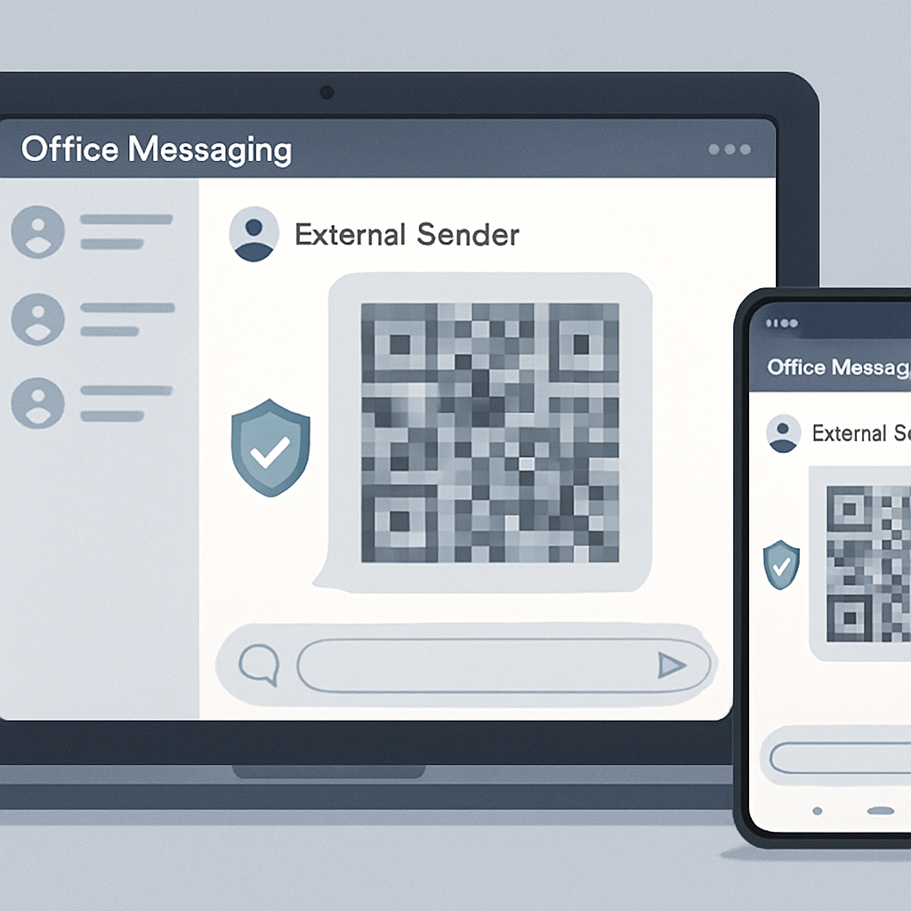 Microsoft Teams Adding Defense Against QR Code Scams in External Chats