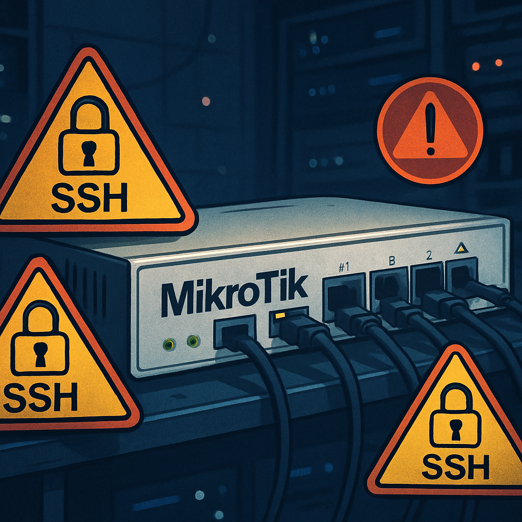 Critical MikroTik Bug Lets Attackers Hijack Routers Via Internet-exposed SSH