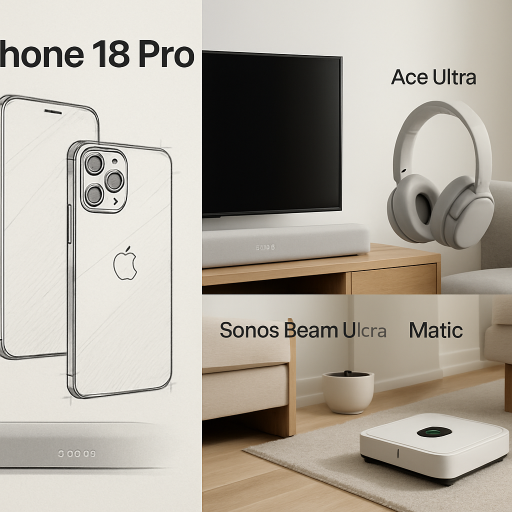 iPhone 18 Pro Rumors, New Sonos Ultra Gear & Matic’s Radical Smart Vacuum