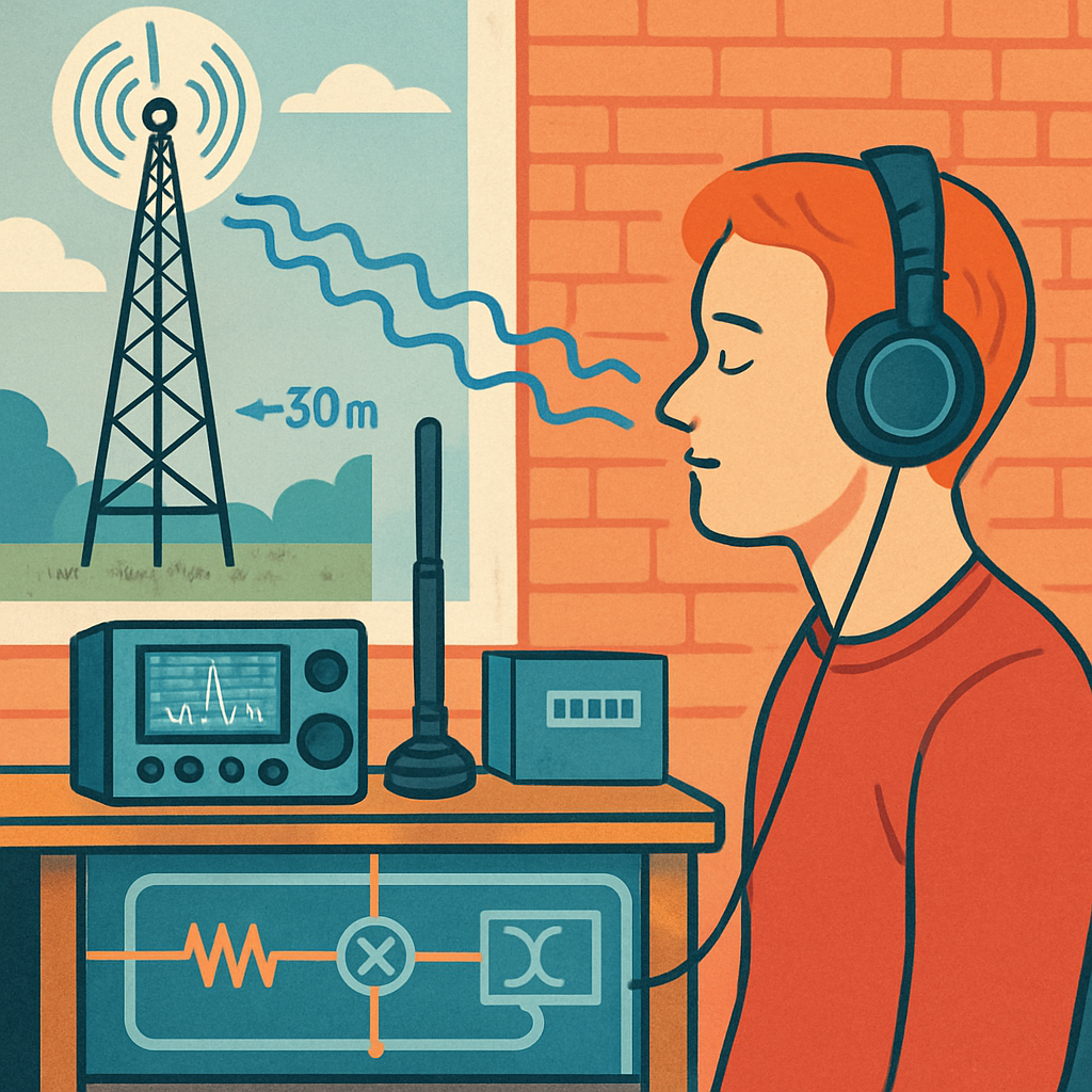 InjectEave Threat: Headphone Audio Snatched from 30 Meters via EM Injection