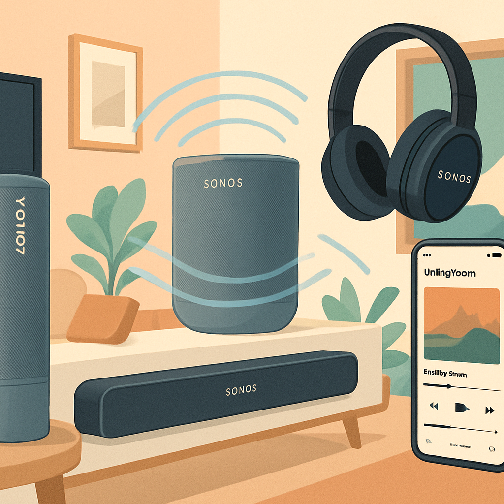 Sonos 27 Update Lands: Redesigned App, Portable Surrounds & AI Assistants