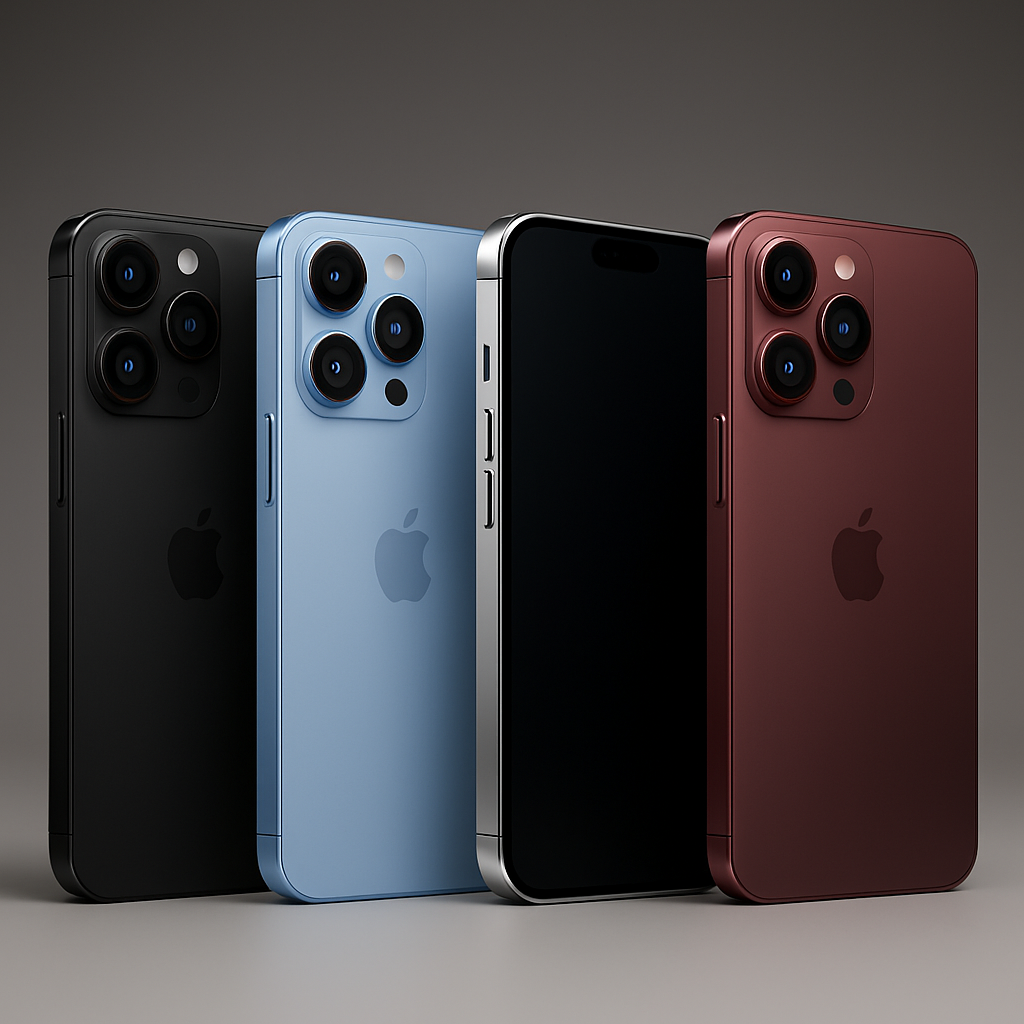 iPhone 18 Pro rumored in Black, Light Blue, Silver & Burgundy