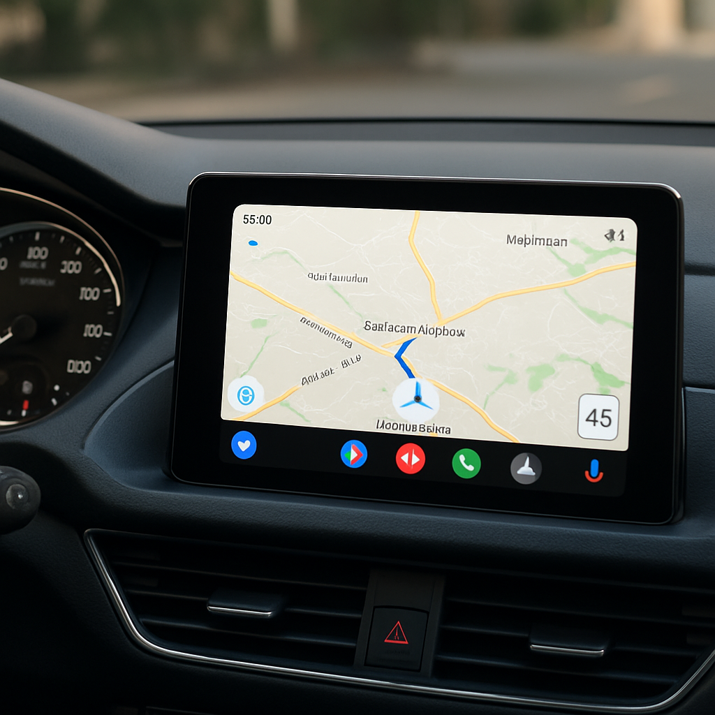 Google Maps Adds Always-On Speedometer & Speed Limit Display for Android Auto