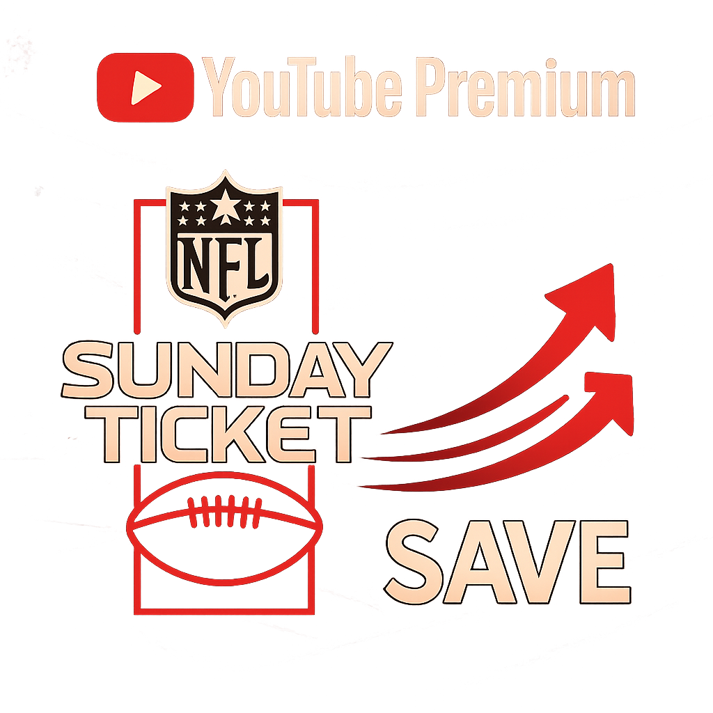 YouTube Premium Cuts NFL Sunday Ticket Price by Nearly 60%