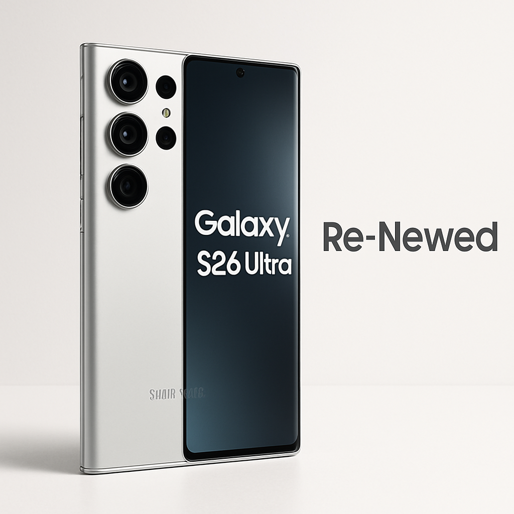 Samsung Adds ‘Re-Newed’ Galaxy S26 Line, Ultra Now $1,099