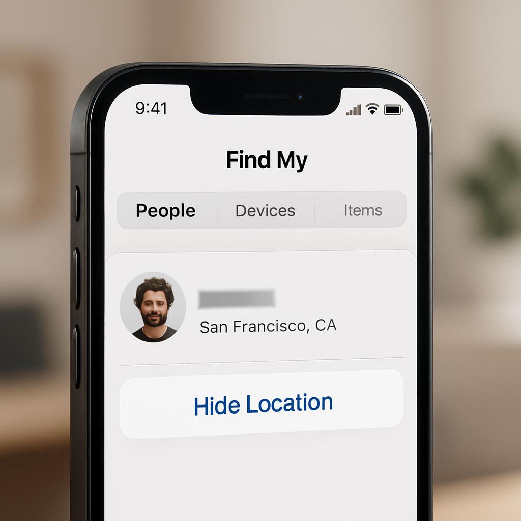 iOS 27 Adds “Hide Location” in Find My to Pause Sharing Without Alerts