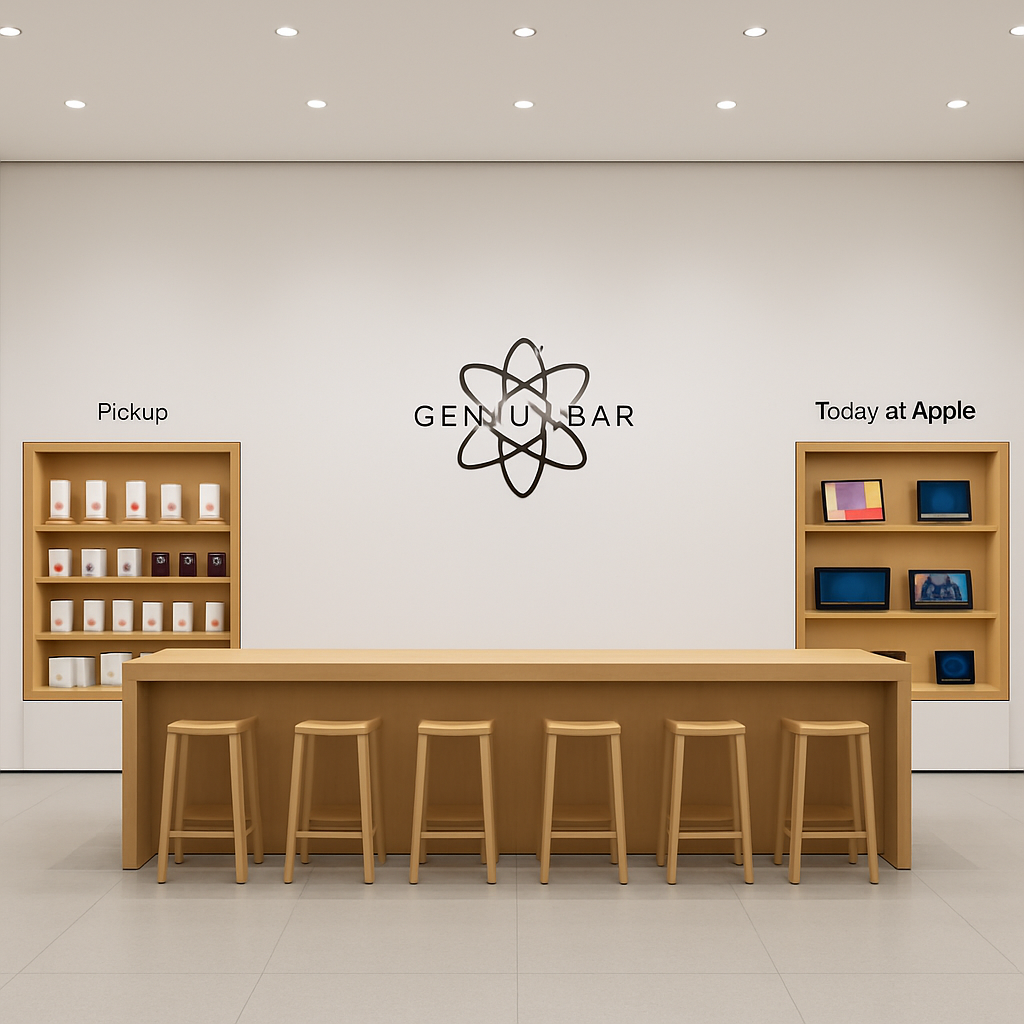 Apple Gives Store Design a Makeover: Genius Bar Returns, Video Walls Axed