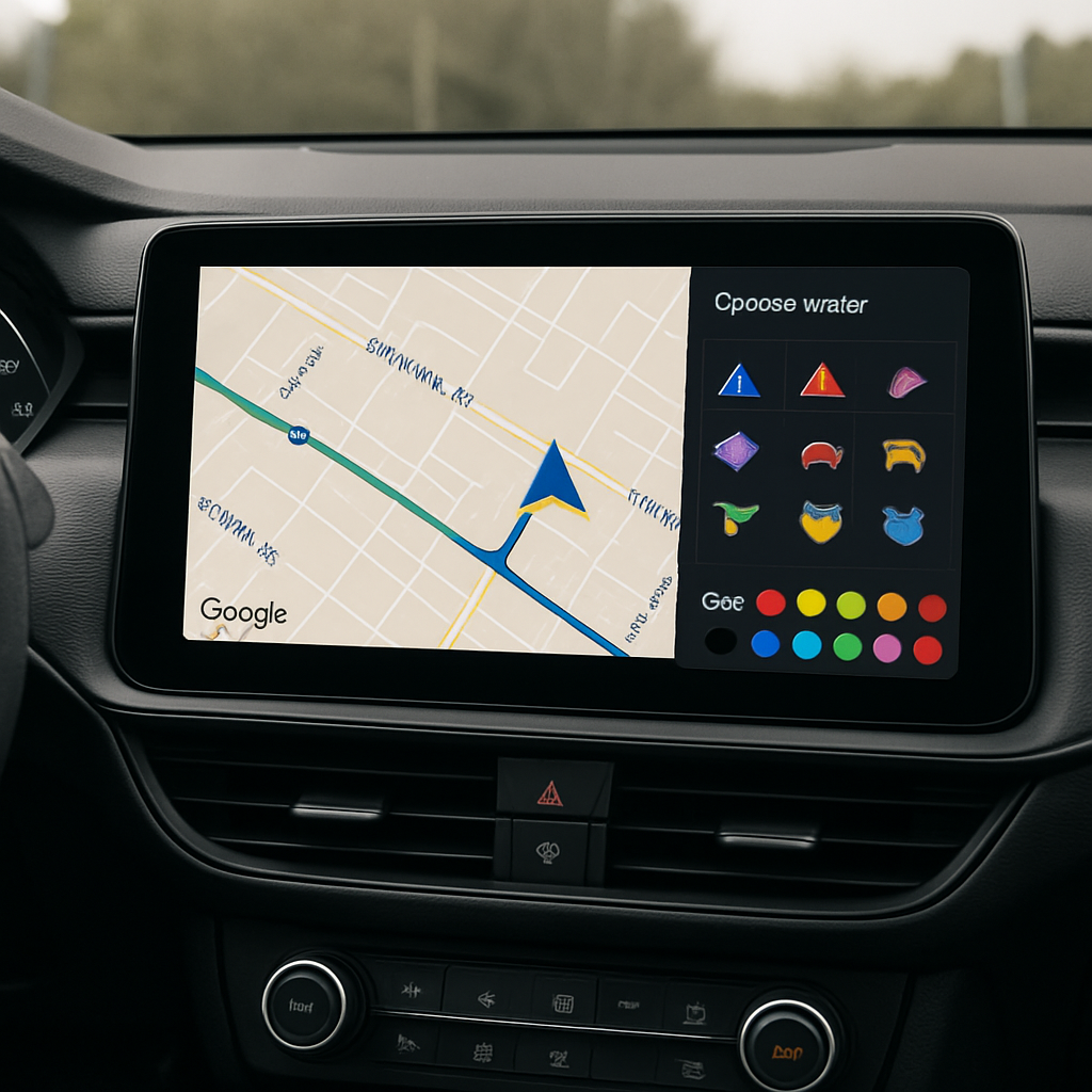 Google Maps Gets Driving Avatar Picker Right in Android Auto Cockpit