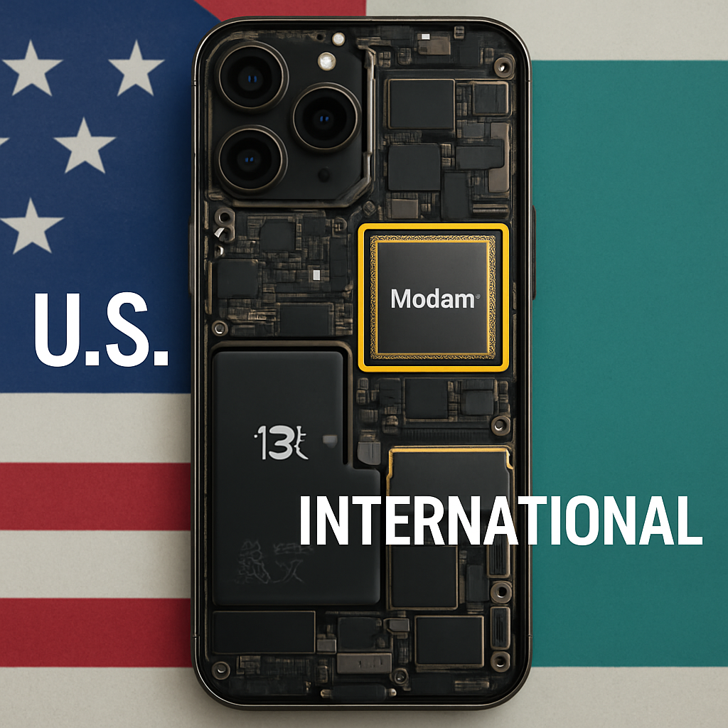 U.S. iPhone 18 Pro Max Still Uses Snapdragon X80 Modem, Others Get Apple C2