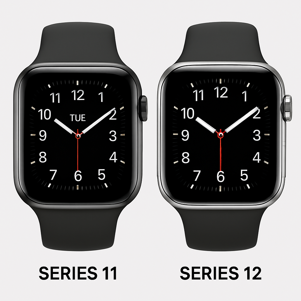 Apple Watch Series 12 Sees Subtle Design Shifts: Bigger Bezels & Protruding Crown