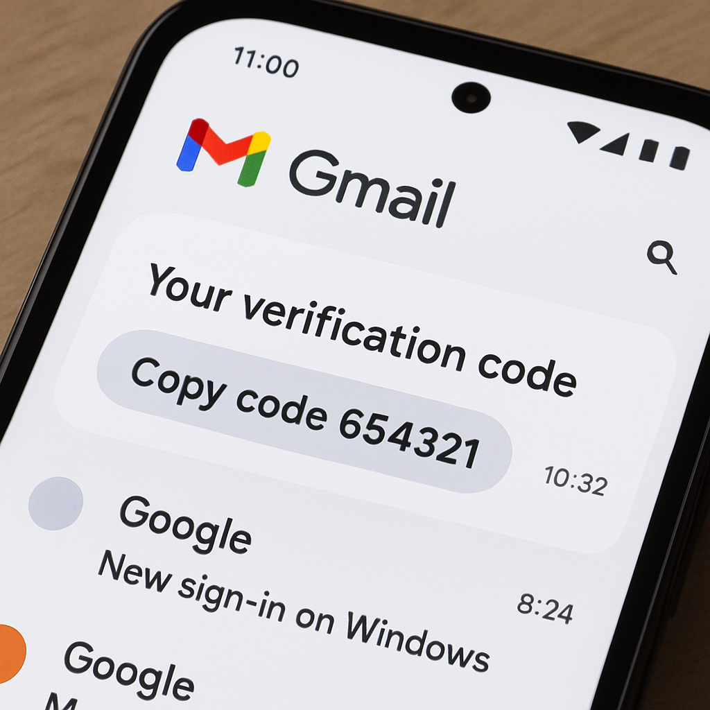 Gmail adds “Copy Code” shortcut to speed up 2FA on Android & iOS