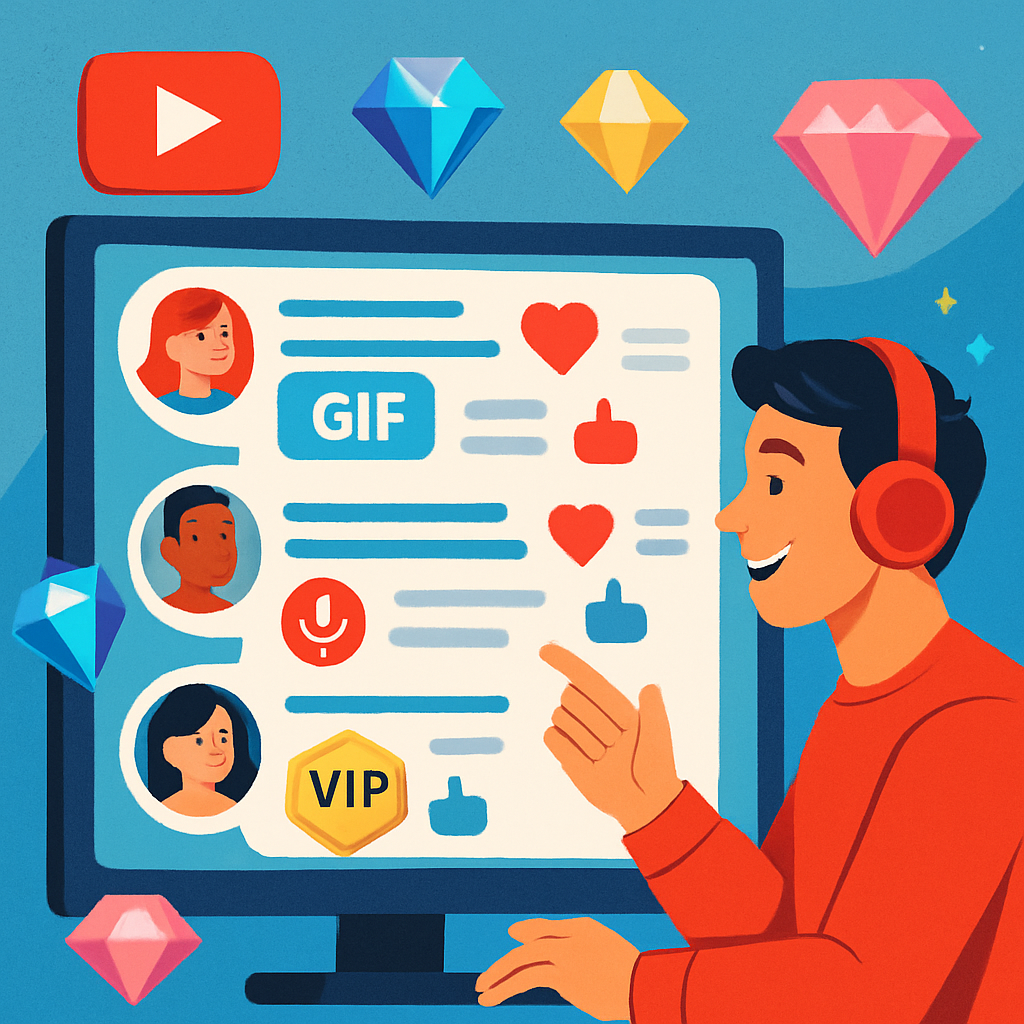 YouTube Revamps Comments and Monetization with GIFs, Jewels & VIP Community Tools
