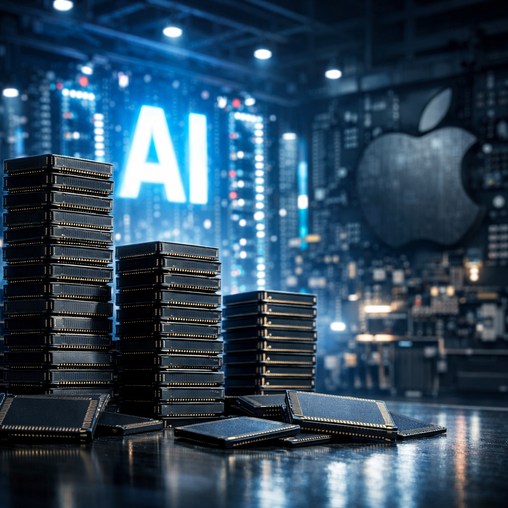 Apple’s supplier power wanes as AI demand fuels flash price surge