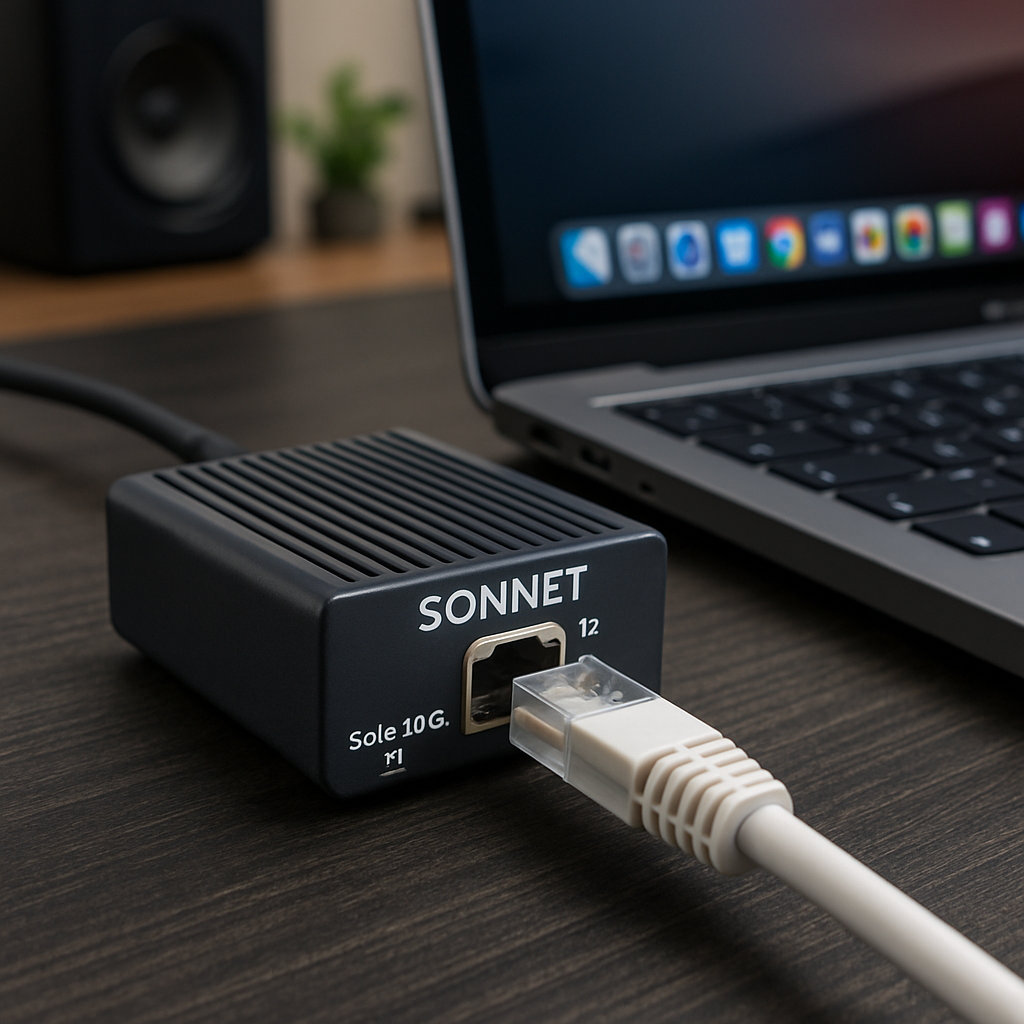 Sonnet Unleashes Solo10G T5: One Cable, Up to 10Gbps for Mac & iPad Pro