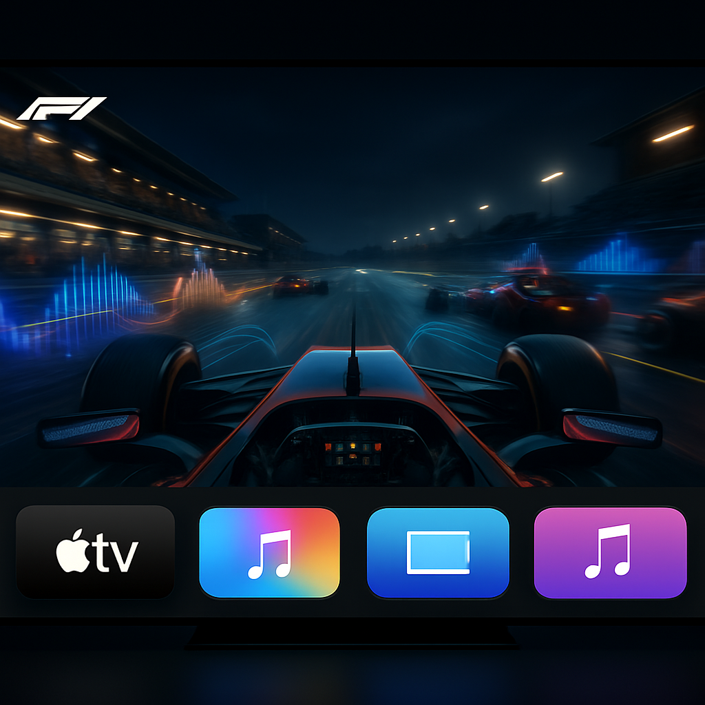 Formula 1 Live on Apple TV Gains Dolby Atmos from U.S. Grand Prix
