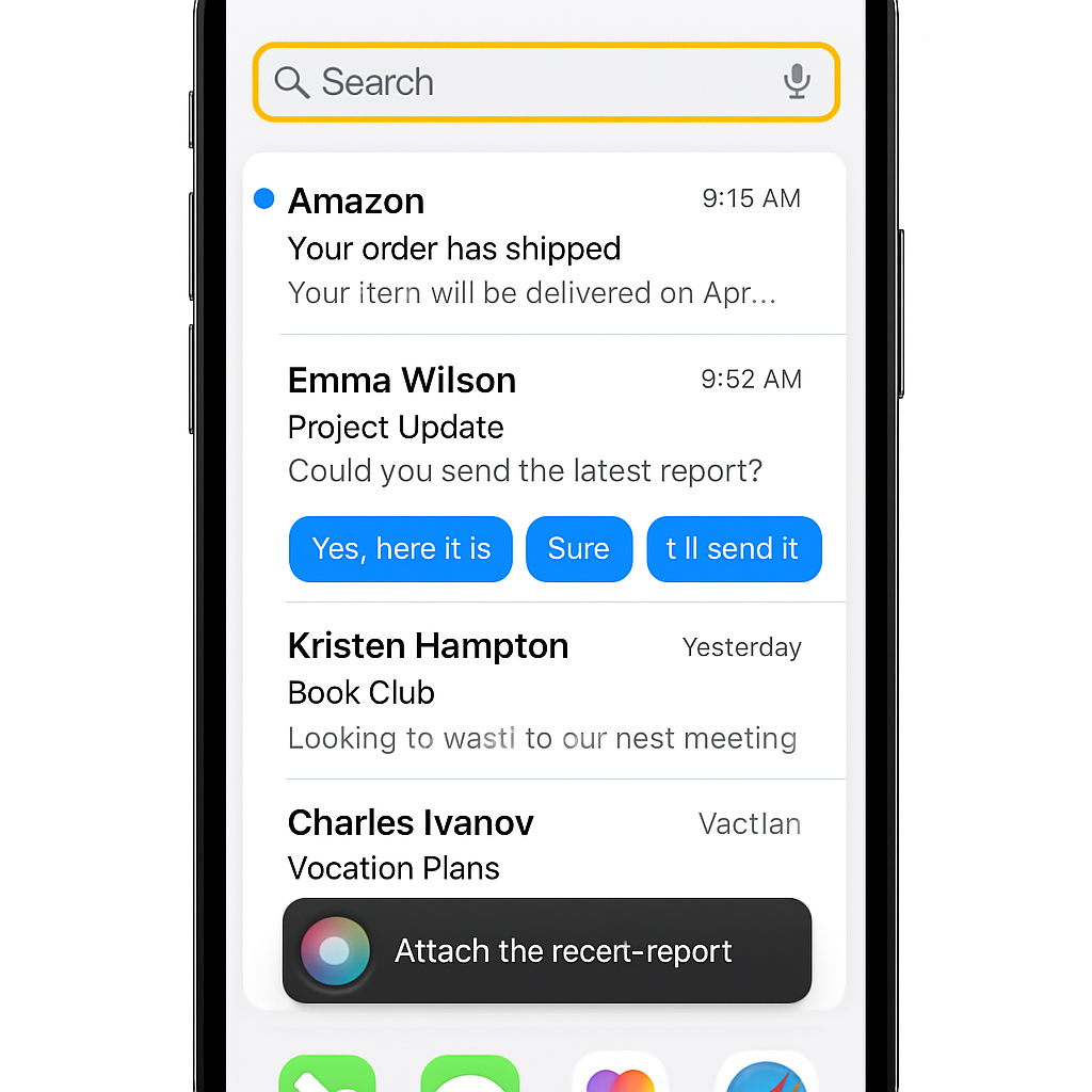 iOS 27’s Apple Mail: Major Upgrades in Search, Smart Replies & Siri