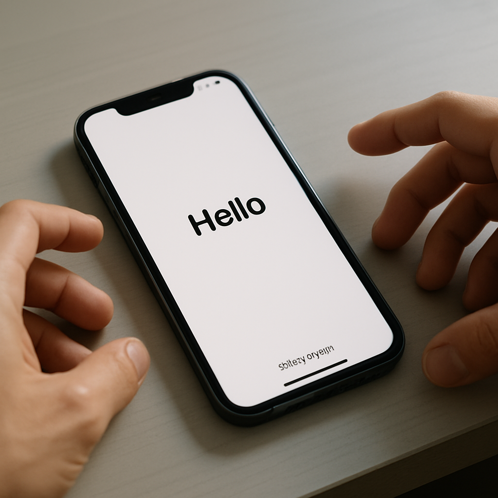 iPhone Duo to Greet U.S. Owners by Name on First Start-up