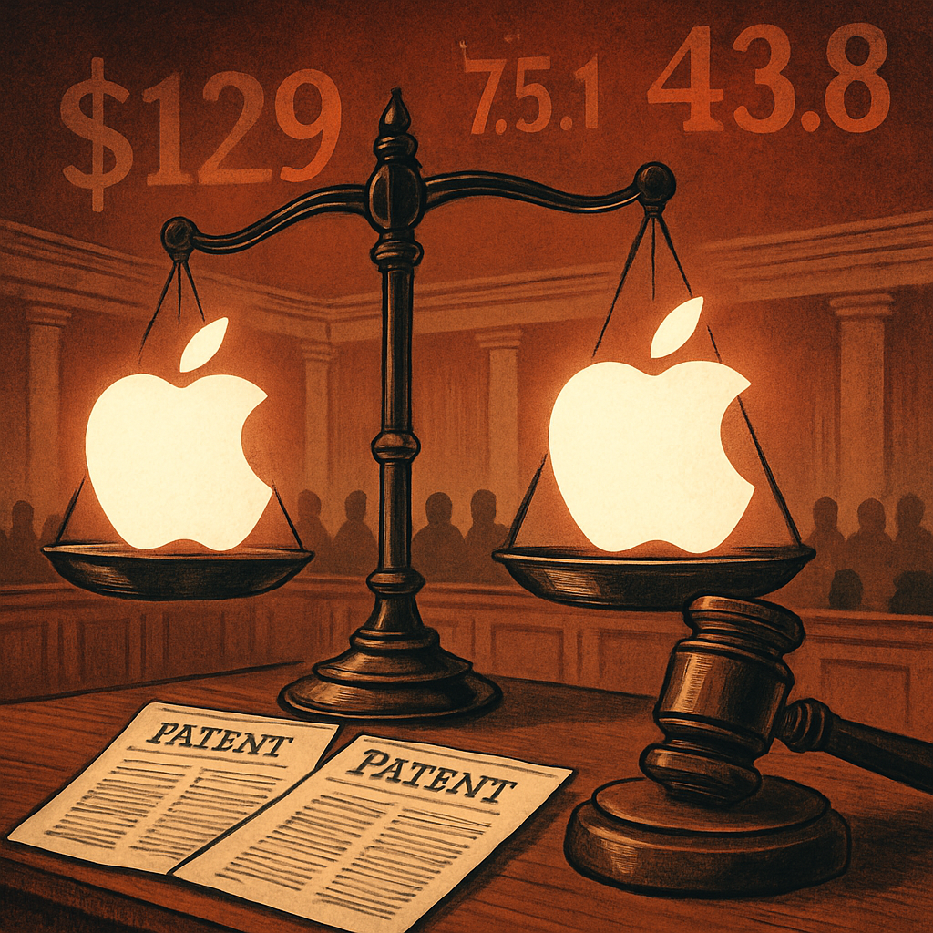 Taction Seeks Billions More After $5.7B Verdict Against Apple