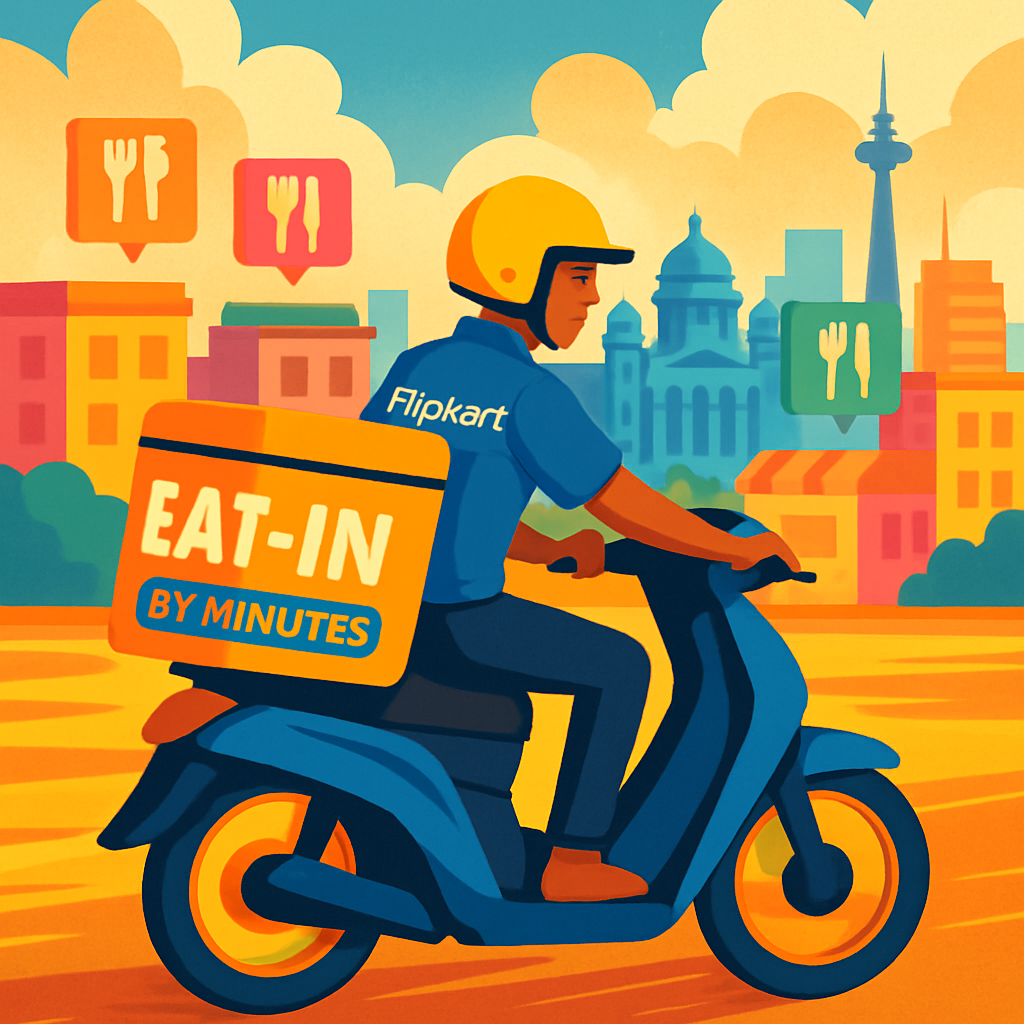 Flipkart Poised to Disrupt India’s Food-Delivery Giants