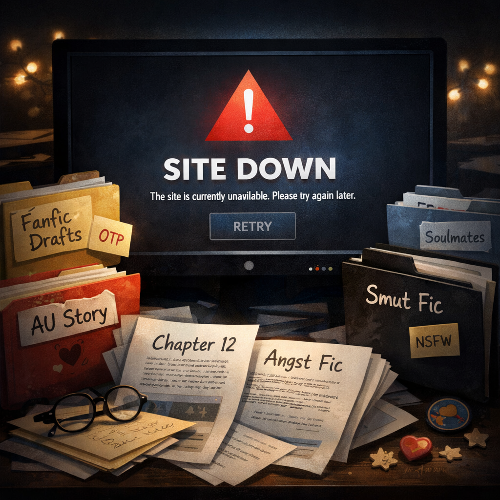 AO3 May Be Offline for Up to Four Weeks Amid Unexpected Outage